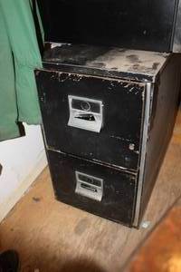 lot 1176 image: Fireproof File Cabinet 2-drawer
