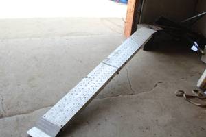 lot 1514 image: Lot of (2) 96x9-12 Metal Ramps