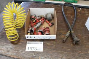 lot 1576 image: Air Drill Fittings and Air Hose