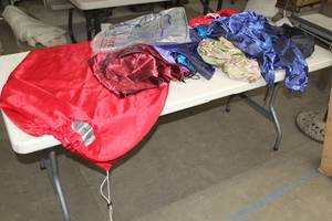 Lot of (11) Non-Washable Pull string Garment Bags