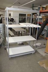 Rolling Shelving Unit