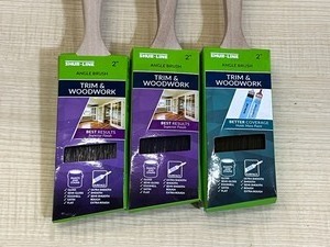 Lot Of (6) Assorted New Shur-Line Paint Brushes