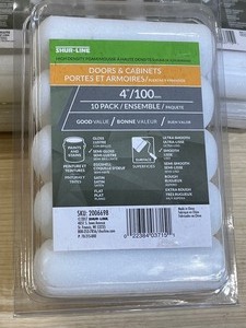 (3) 10-Packs Of 4 Roller Covers -- High Density Foam