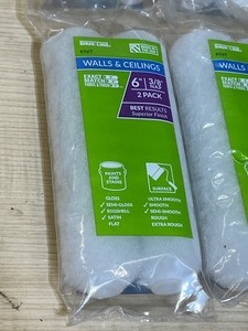 Lot Of (6) 2-Packs Of 6 Roller Covers -- 38 Nap