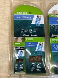 Lot Of (4) Two-Piece Shur-Line Paint Brushes