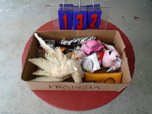 Flat of assorted treasures. As shown.