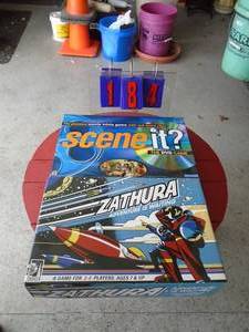 Scene it & zathura games. As shown.