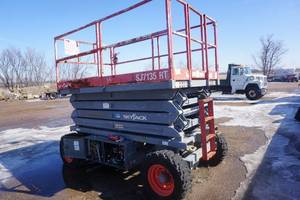2003 Sky Jack Model 7135RT Rough Terrain 4 x 4 Scissors Lift