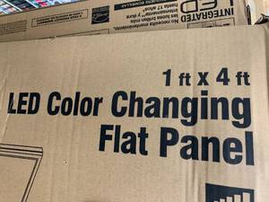 3 LED COLOR CHANGING FLAT PANEL