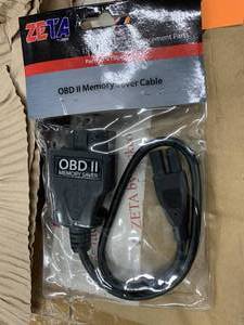 CASE ,OF ZETA OBD II MEMORY SAVER CABLE