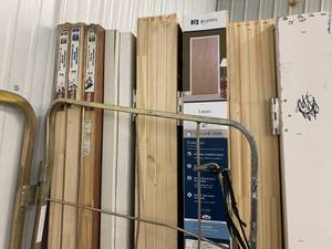 9 ASSORTED DOORS