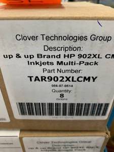 3 CASES OF INK FOR HP 902XL