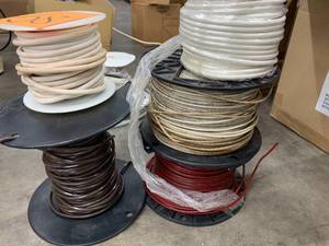 ASSORTED REELS OF WIRE