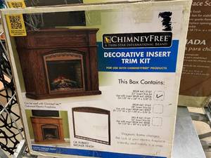 FIREPLACE DECORATIVE INSERT KIT