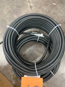 2 ROLLS 12.5 GUAGE STEEL WIRE INSULATED CABLE