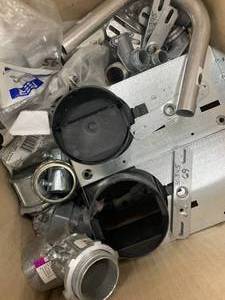 ASSORTED GALVENIZED ELECTRICAL FITTINGS