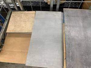 ASSORTED FLOORING TILES