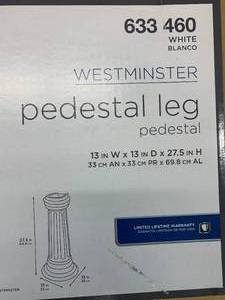 NEW, PEDESTAL SINK LEG