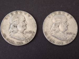 1952 & 1953 Franklin 12 Dollar