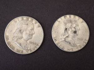 1960 & 1961 Franklin 12 Dollar