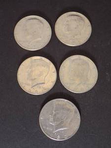 Kennedy 12 Dollar 1977d,1979d,1981d,1982d,1983d