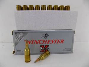 20 Rounds Winchester 223 WSSM 55 gr. Pointed Soft Point