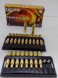 20 Rounds Federal Fusion 6.5x55 Swedish 140gr