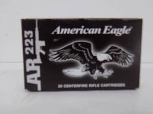 20 Rounds American Eagle AR223 55grs