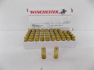 50 Rounds Winchester 10mm Auto 180gr