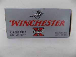 500 Rounds Winchester 22 Long Rifle High Velocity