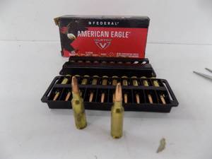 20 Rounds American Eagle 224 Valkyrie 75gr