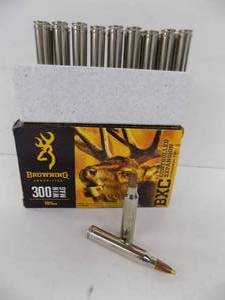 20 Rounds Browning 300 Win Mag 185gr