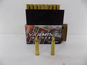 20 Rounds Hornady 220 Swift 55gr