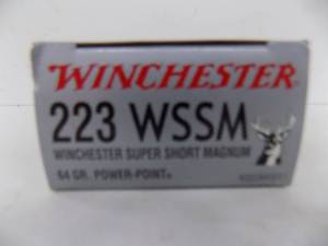 20 Rounds Winchester 223 WSSM 64gr