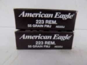 40 Rounds American Eagle AR223 55gr
