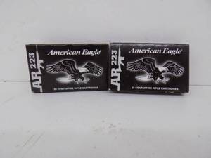 40 Rounds American Eagle AR223 55gr