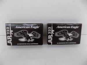 40 Rounds American Eagle AR223 55gr