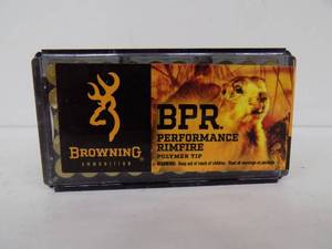 50 Rounds Browning BPR .17 HMR