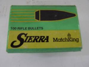 100 Bullets Sierra 7mm .284 Dia 168 grs