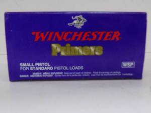 1000 Winchester Primers Small Pistol #WSR