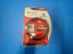 Targus&nbspDefcon CL Laptop Cable Lock New in Package