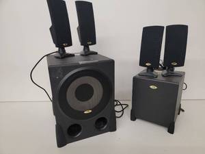lot 194 image: Cyber Acoustics Speakers