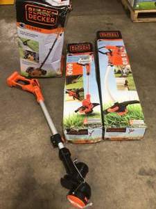 Lot of 4 Black & Decker corded hedge trimmers (working condition) review all pictures
