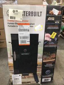 Masterbuilt 30 in. Analog Electric Smoker in Black good condition review all pictures