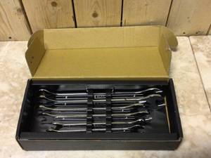 Metric Super-Thin Open End Wrench Set (7-Piece)&nbsp&nbspCustomer Returns See Pictures