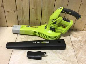 RYOBI ONE 18V 150 MPH 200 CFM Cordless Battery Hybrid Leaf BlowerSweeper (Tool Only)&nbsp&nbspCustomer Returns See Pictures