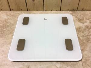 Sharper Image Digital Body Scale with LED &amp Bluetooth&nbsp&nbspCustomer Returns See Pictures