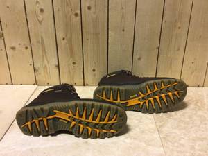 DEWALT Mens Titanium Waterproof Work Boots - Steel Toe - Brown Size 11(W)&nbsp&nbspCustomer Returns See Pictures