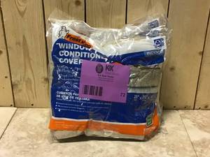 Frost King 20 in. x 28 in. Inside Quilted Fabric Indoor Air Conditioner Cover&nbsp&nbspCustomer Returns See Pictures