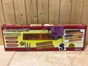 Milescraft PantographPRO Complete Routing System For Custom Made Wood Signs&nbsp&nbspCustomer Returns See Pictures
